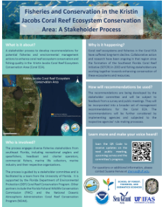Fisheries and Conservation in the Kristin Jacobs Coral ECA: A Stakeholder Process Fact Sheet