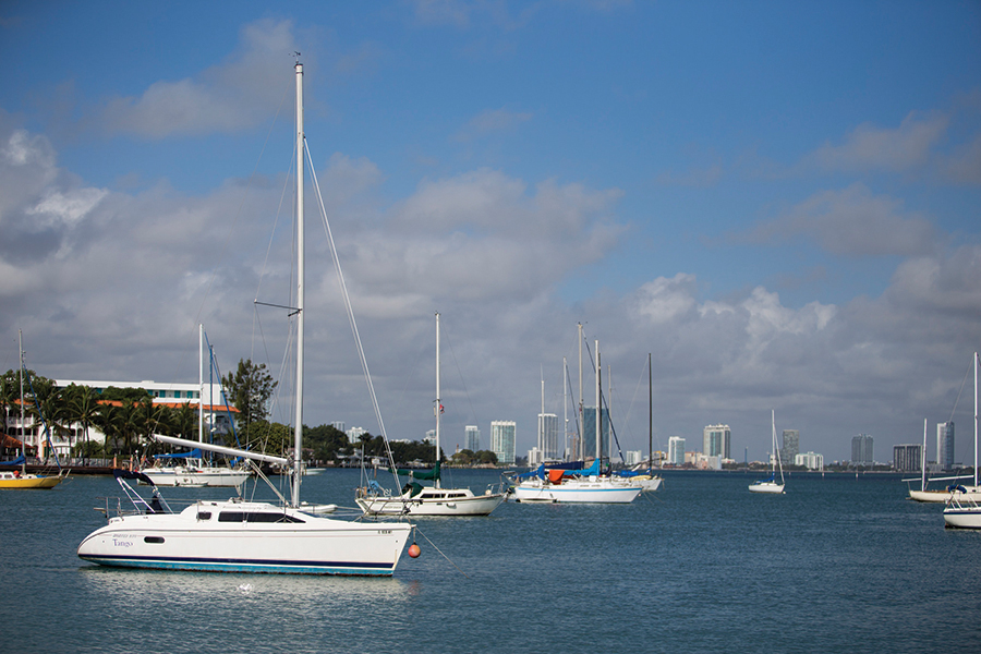 anchoring field in Miami