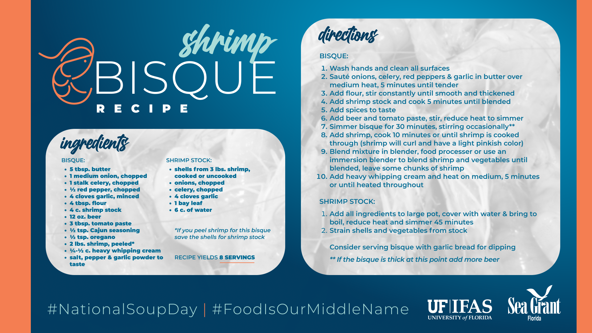 National Soup Day Recipe: Shrimp Bisque